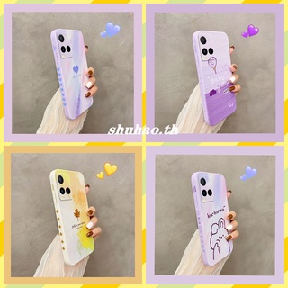 เคส vivo Y21 เคส vivo Y21S เคส vivo Y33S เคส vivo Y21T เคส vivo Y33T เคส vivo Y15S โทรศัพท์ลายการ์ตูนสีน้ํามันสําหรับ Case