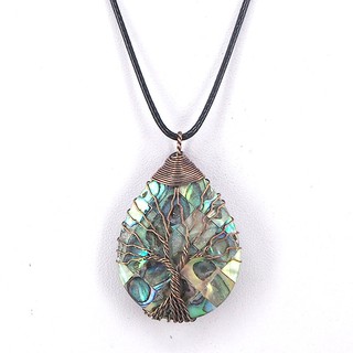 สร้อยคอจี้ต้นไม้ชีวิต Life Tree Necklace Female Pendant Necklace