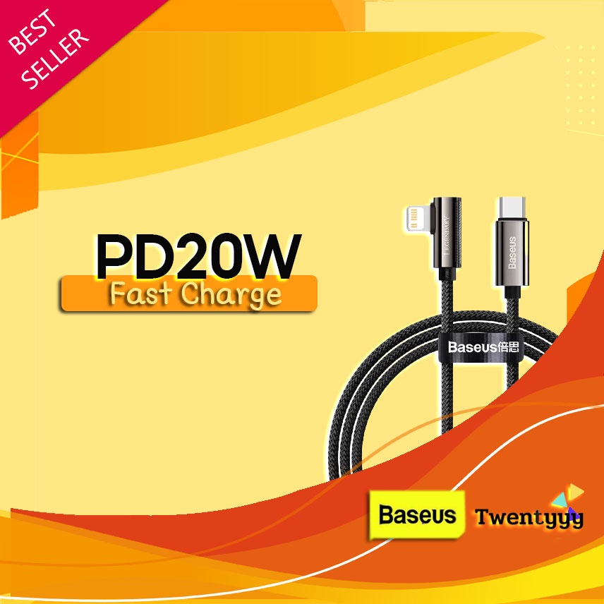 พร้อมส่ง⭐️ถูก/แท้⭐️Baseus สายชาร์จเล่นเกมส์สำหรับไอแพด ไอโฟน 14 13 12 11 PD 20W USB-C