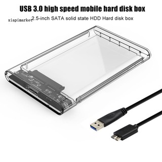 Xp_5gbps กล่องฮาร์ดดิสก์มือถือ SATA HDD SSD USB 3.0 ความเร็วสูง 2.5 นิ้ว สําหรับ PC