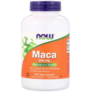 🌟PreOrder🌟 Now Foods, Maca, 500 mg, 250 Veg Capsules