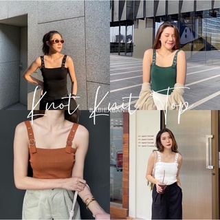 BABIEXBANIE - Knot Knit Top กลัามไหมพรม