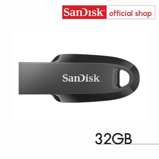 SanDisk Ultra Curve USB 3.2 Gen1 32GB Flash Drive (SDCZ550-032G-G46, Black)