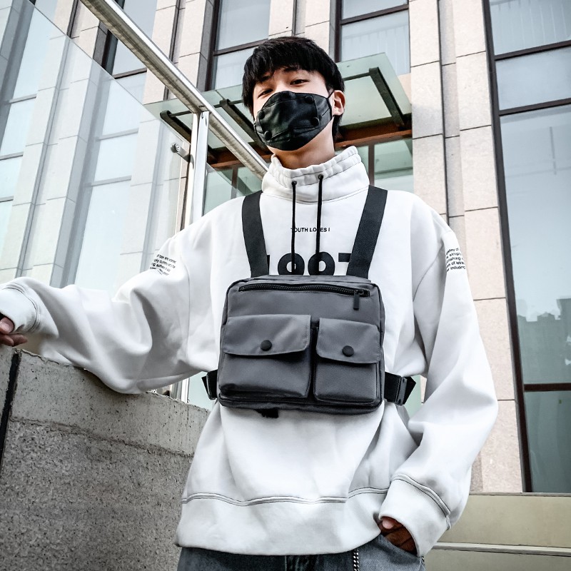 Men's Fashion Vest Bag New Chest bag tactical Chest bag