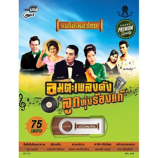 USB-MP3 อมตะเพลงร้องแก้ (75เพลงดังอมตะ) AF133