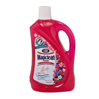 🔥แนะนำ!! มาจิคลีน น้ำยาถูพื้น กลิ่นเบอร์รี่ อโรมา 1800 มล. Magiclean Floor Cleaner Berry Aroma Red 1.8 L