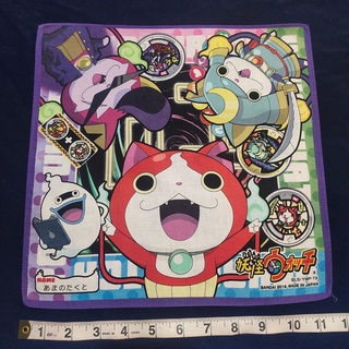 ผ้าเช็ดหน้า yokaiwatch มี 2 ผืน