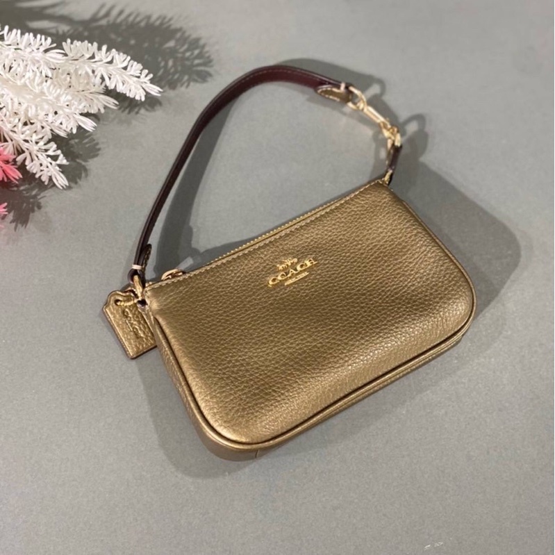 COACH NOLITA 15 IN SIGNATURE CANVAS หายากมากทอง