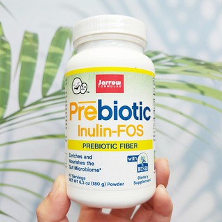 50% Sale! EXP: 03/2023 อินนูลินฟลุคโตผง Prebiotic Inulin-FOS with Fiber, Powder 180g (Jarrow Formulas) พรีไบโอติคไฟเบอร์