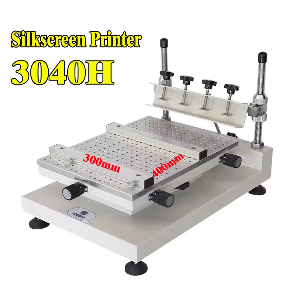 3040 Silkscreen Glue Solder Paste Screen Printer Desktop Manual Pcb Stencil Printer SMT Circuit Boar