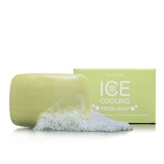 มิสทิน ไอซ์ คูลลิ่ง เฟรส โซฟ 90 กรัม MISTINE ICE COOLING FRESH SOAP 90 G.