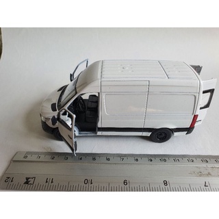 โมเดลเหล็ก Benz sprinter ขนาดยาวประมาณ13cm (มีตัวเลือก4 สี)