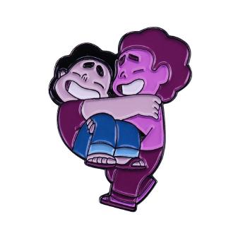 เข็มกลัด รูปอัญมณีน่ารัก สีชมพู สําหรับเต้นรํา