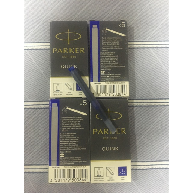 ไส้ปากกา PARKER Fountain pen 5 tube