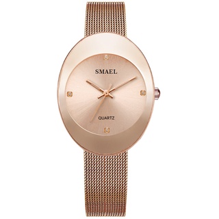 SMAEL New Stainless Watch Quartz Watches Women Fashion casual Brand Luxury Ladies clock digital SL1880 Woman Watches Wat