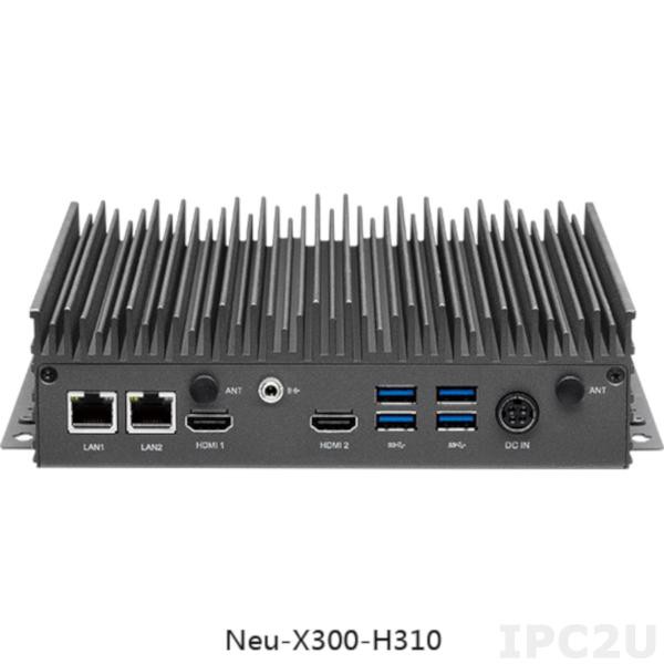 Neu-X300-H310 Intel® i5-8500T 8GB SSD256GB Industrial Fanless PC
