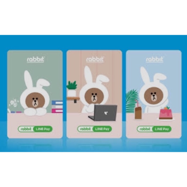 [ส่งฟรี] บัตร bts Rabbit Line Pay Card Limited Edition (ADULT)