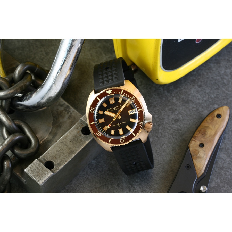 นาฬิกา Nethuns Aqua Bronze - AB302 (นาฬิกา Bronze เครื่องออโต้จากไซโก้)