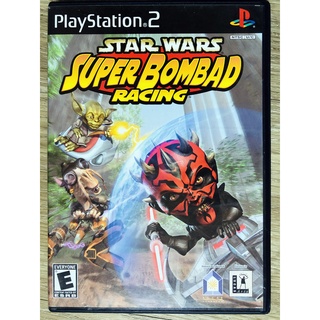 แผ่น PS2 US แท้ สำหรับสายสะสม STAR WARS Super Bombad Racing (ENG)