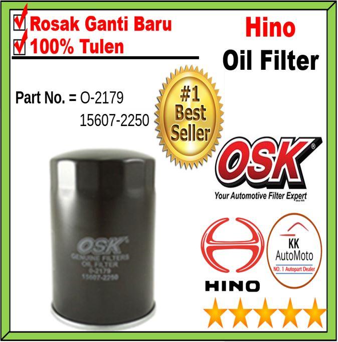 OSK Hino 300 กรองน้ํามันเครื่อง (O-2179) Hino Dutro Hino 300