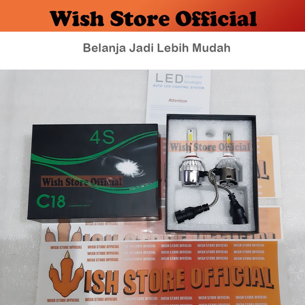 HB3 / 9005 หลอดไฟ LED RS การออกแบบขนาดกะทัดรัดทั้งหมด