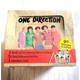 (Sealed Box) ซองสุ่มการ์ด ศิลปินวง วันไดเรกชัน (2013 ONE DIRECTION SEALED PATCHES CARD)