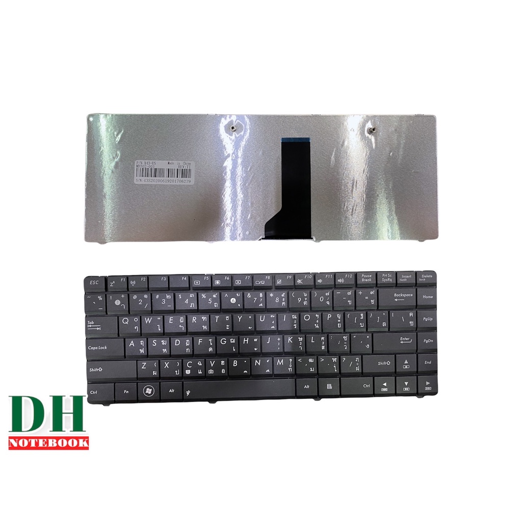 คีย์บอร์ดโน๊ตบุ๊ค keyboard Asus K401L A401 A401L K401 K401LB TH-ENG