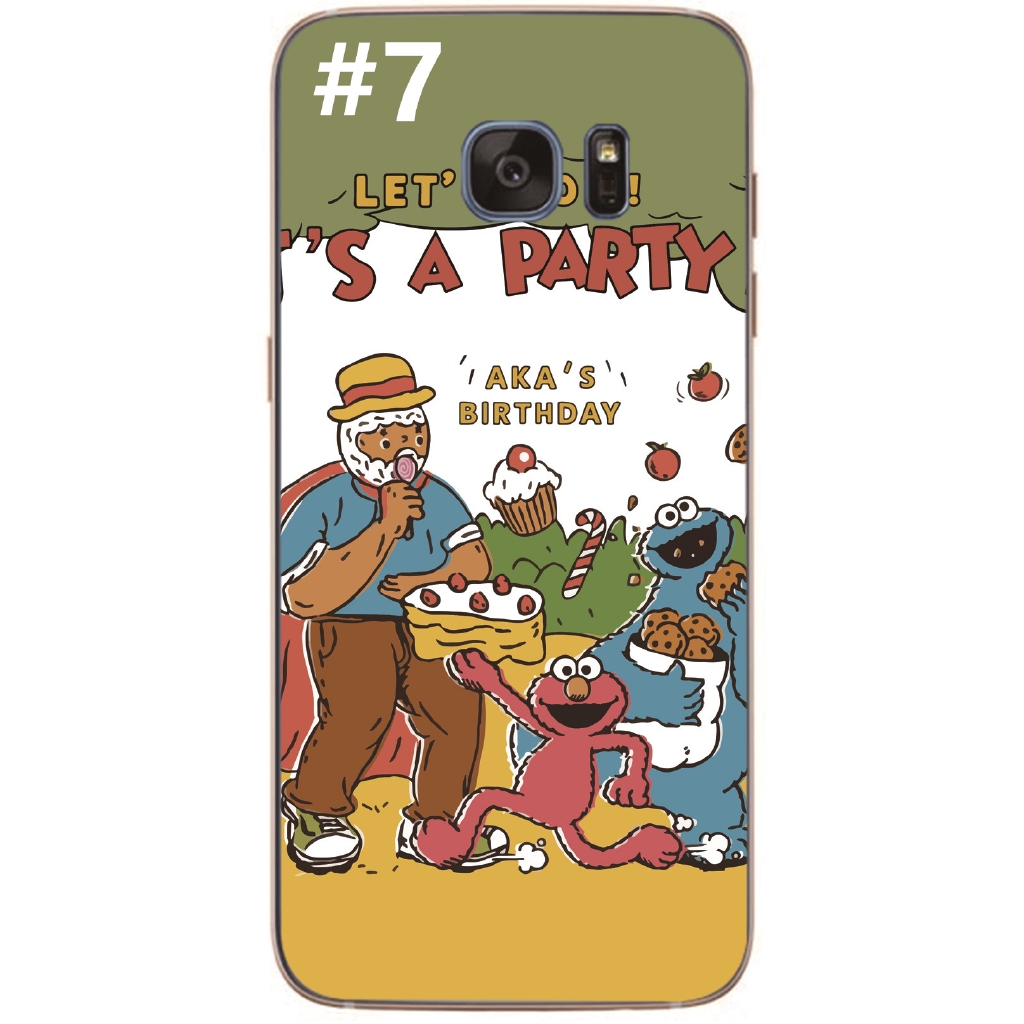เคสโทรศัพท์ พิมพ์ลายการ์ตูน สำหรับ Samsung Galaxy Note5/Note 4/S6/S7 Edge #8