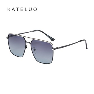 Kateluo 19331 แว่นตากันแดดแฟชั่นสําหรับผู้ชายเลนส์ Polarized ป้องกันแสงสะท้อน