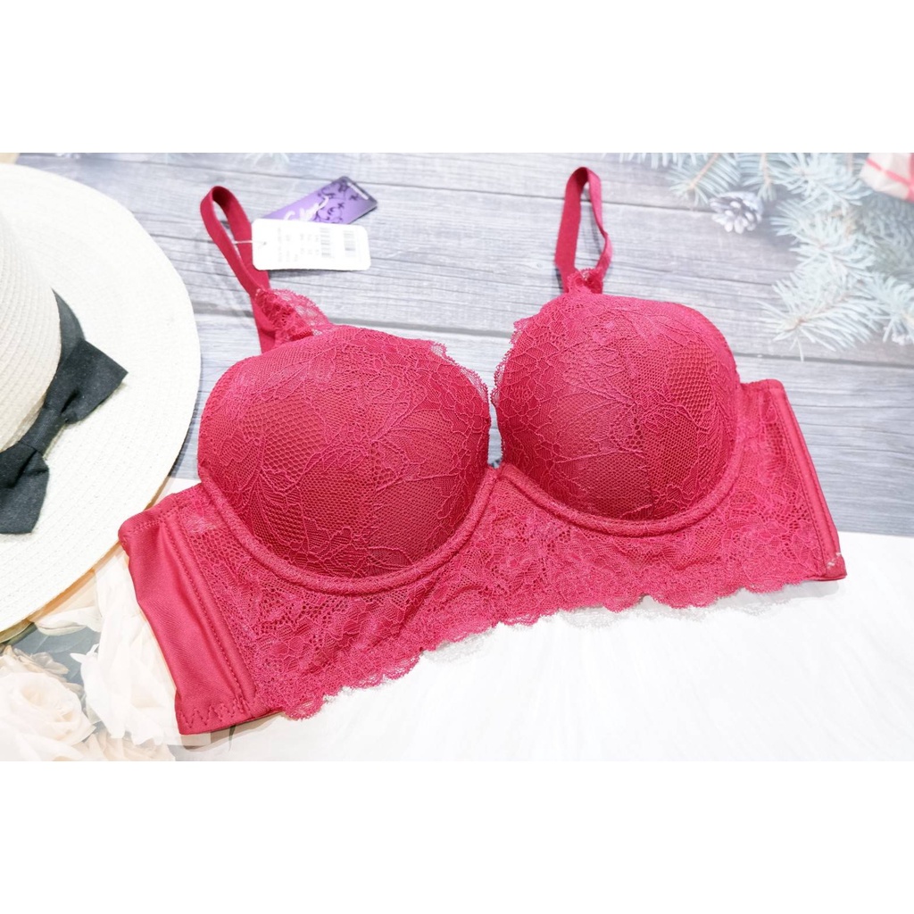 Sabina เสื้อชั้นใน (มีโครง) รุ่น Habpy Lady รหัส HBLP588RD สีแดง - รูปที่ 2