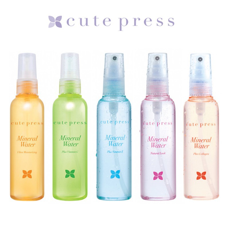 Cutepress คิวเพรส สเปรย์น้ำแร่ บำรุงผิว Cute Press Mineral Water 100ml.