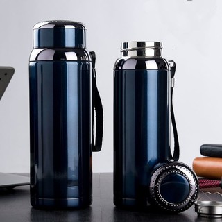 ความจุขนาดใหญ่ 1L Thermos Cup ถ้วยชาแบบพกพาสูญญากาศสแตนเลสถ้วย