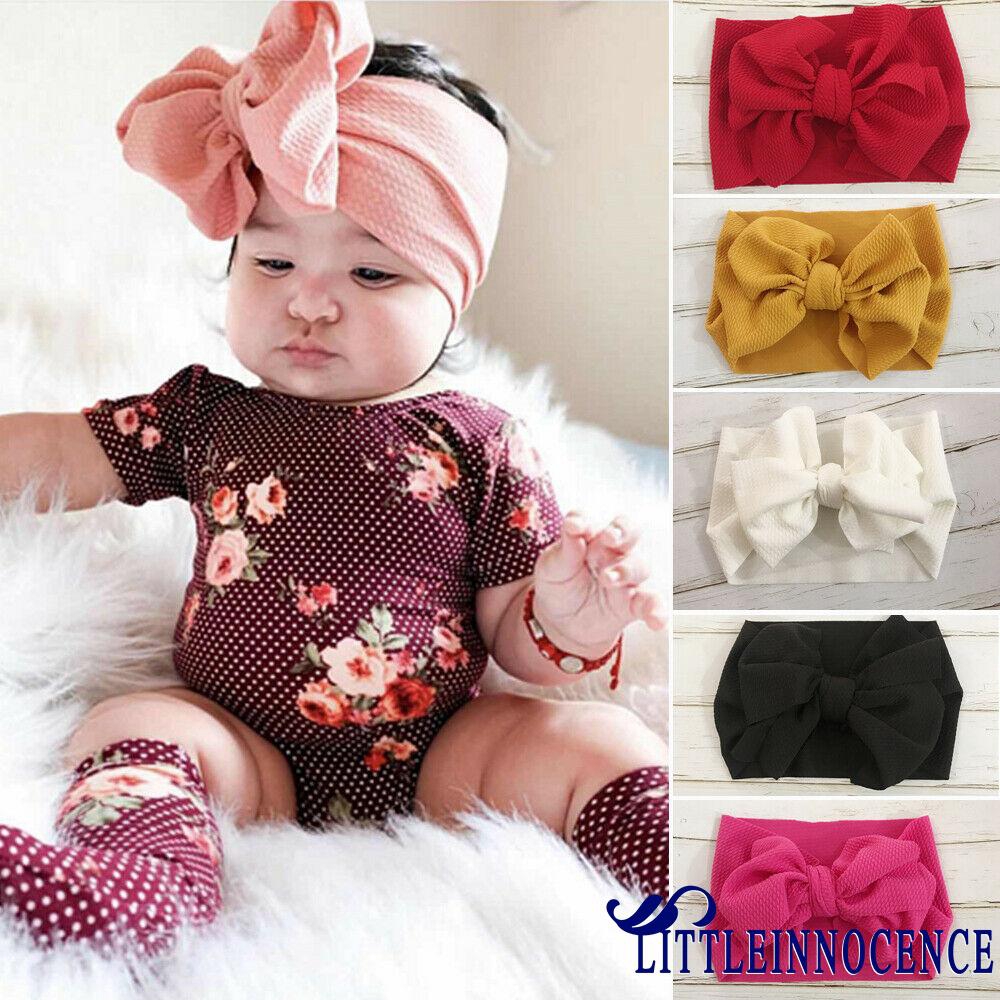 big bow headwrap for baby