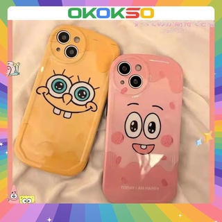 สำหรับ OnePlus 7pro/OnePlus 8pro/OnePlus 9R การแสดงออกของการ์ตูนใหม่ SpongeBob SquarePants เคสโทรศัพท์กันกระแทกแบบรวมทุกอย่าง เคสนุ่มสำหรับคู่รัก OnePlus 7/OnePlus 8/OnePlus 8T/OnePlus 9, OnePlus 9pro