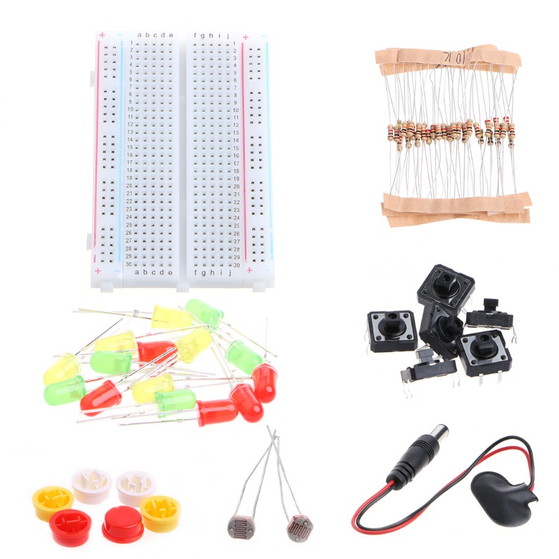 R* Starter Kit R3 Mini Breadboard LED Jumper Wire Button