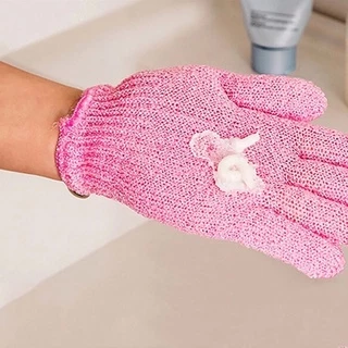 [มหัศจรรย์] สุ่มสี สบาย ลอก ขัด อาบน้ํา ถุงมือ / โฟมนวดตัว ฟองน้ํา นวม ล้าง ผิว เครื่องมือทําความสะอาดล้ําลึก