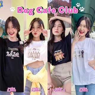 ST654  Dog Cafe Club เสืเอยืดน้องหมาสุดน่ารัก🐾🐩