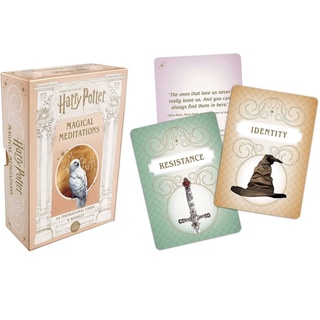 พร้อมส่ง Harry Potter: Magical Meditations: 64 Inspirational Cards Based on the Wizarding World