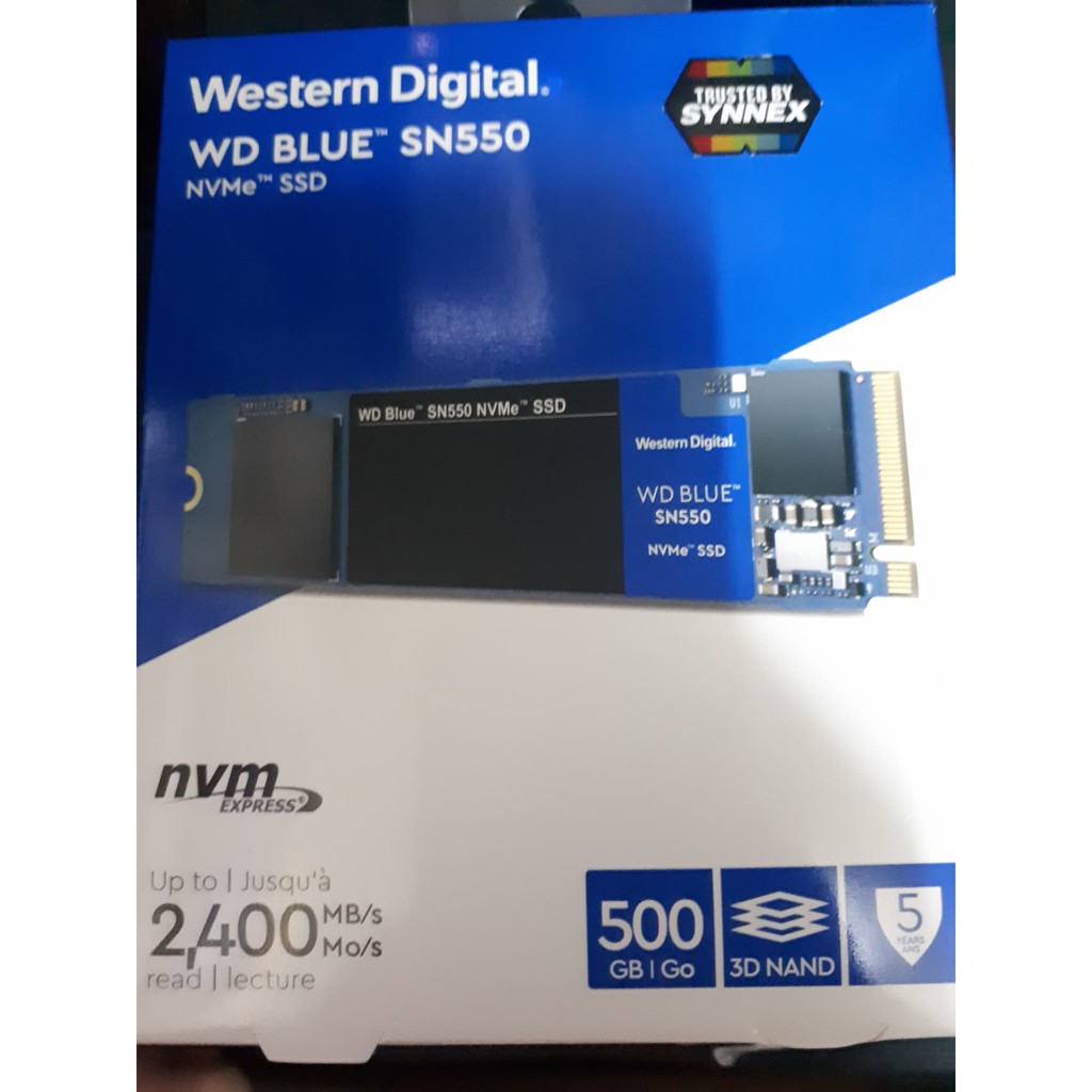 WD SN 550 500gb ประกันAdvice 2/26