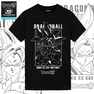 T-shirt  เสื้อยืด Dragon Ball Joint UTEE ลิขสิทธิ์แท้ White God Monkey King Saiyan แขนสั้นผ้าฝ้ายแท้ National TideS-5XL