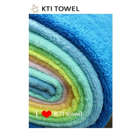 KTI Towel ผ้าขนหนู No.:555- 15×30 นิ้ว ผ้าเช็ดผม คอตตอน 100% ด้ายเดี่ยว ใช้ในร้านทำผม ร้านเสริมสวย ราคา ถูกที่สุด ดีลบีเคเค แกลเลอรีภาพที่ 2