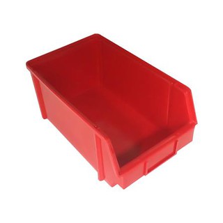 กล่องเครื่องมือช่าง กล่องเครื่องมือพลาสติก DIY ขนาดใหญ่ 13 นิ้ว สีแดง Tool Boxes Tool Bags