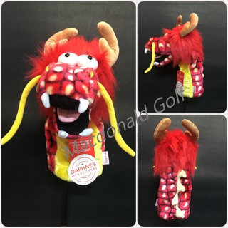 DH Golf Head cover For Driver "Red Dragon"