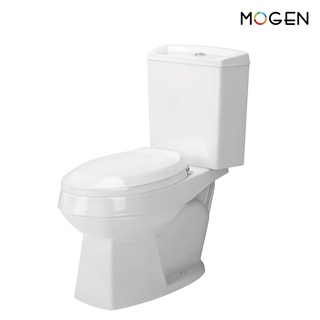 MOGEN MT57 (ECO) โถสุขภัณฑ์สองชิ้น ฝาแบบ Slow Close สีขาว