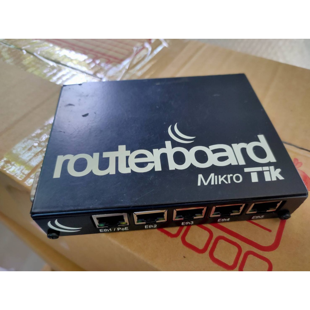 Mikrotik RB450G มือสอง สภาพดีใช้งานได้ปกติ