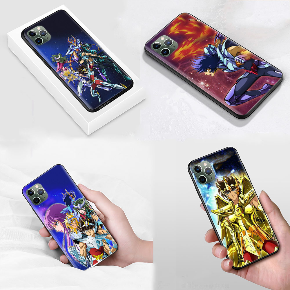 เคสซิลิโคนนิ่ม ลาย Saint Seiya S-206 สําหรับ iPhone 13 XS 12 Pro X Mini Max