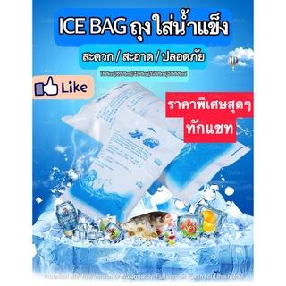 ❄️ไอซ์แพค ไอซ์เจล เจลเก็บความเย็น ถุงเก็บความเย็น ถุงน้ำแข็ง Icepack Icegel Icebag 1บาท