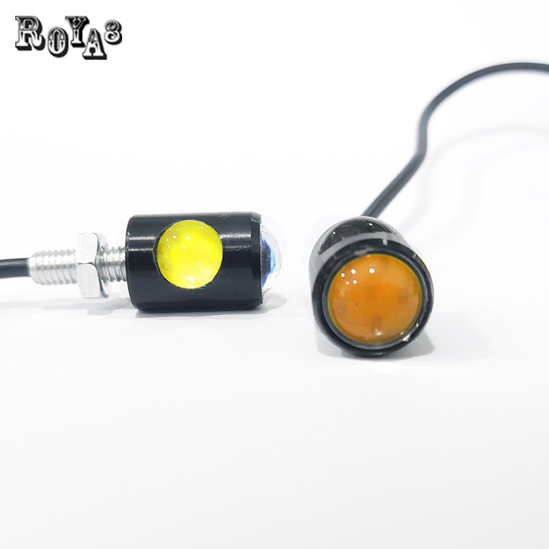 ไฟตาแมวLED ไฟเลี้ยว ไฟเลี้ยวมอเตอร์ไซค์น๊อต6mm 2ชิ้น（1คู่)