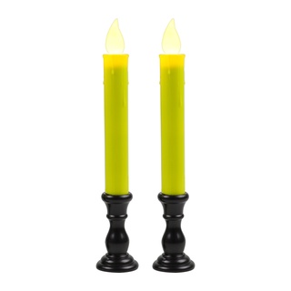 Chaixing Home เทียนคู่ LED TOWER KASSA HOME รุ่น F2475-Yellow