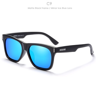 KC-9 ฺBlue KDEAM 2022 แว่นกันแดด เลนส์ Polarized กันแสงUV สำหรับเดินทาง ทะเล ตกปลา ขับรถ กิจกรรมกลางแจ้ง พร้อมส่งในไทย